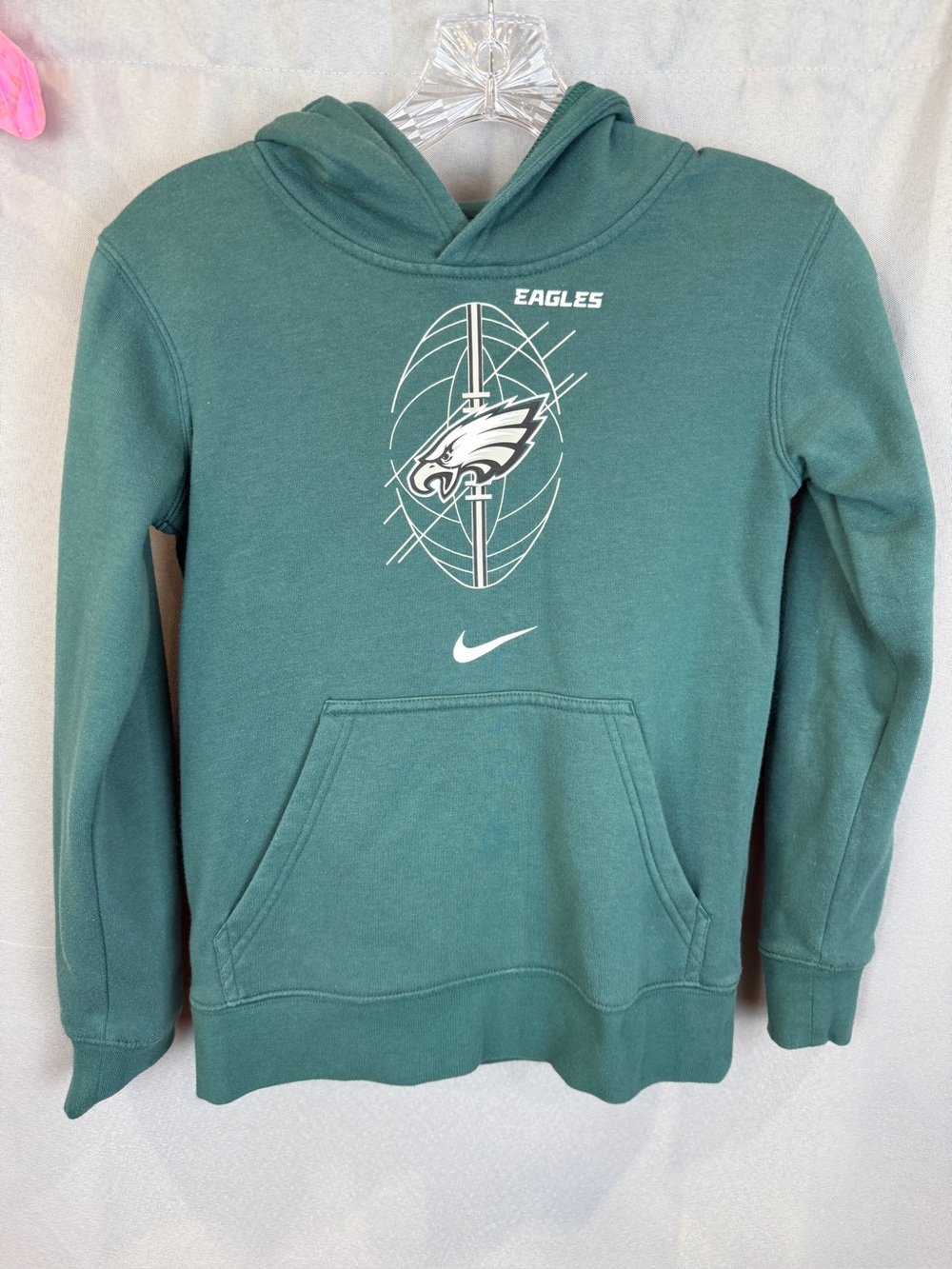 Nike Philadelphia Eagles Hooded Sweatshirt- Size Small